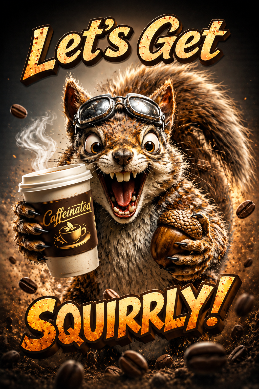 Let's get squirrly mascot